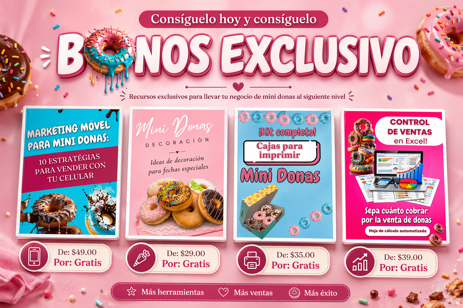 Bonos exclusivos incluidos